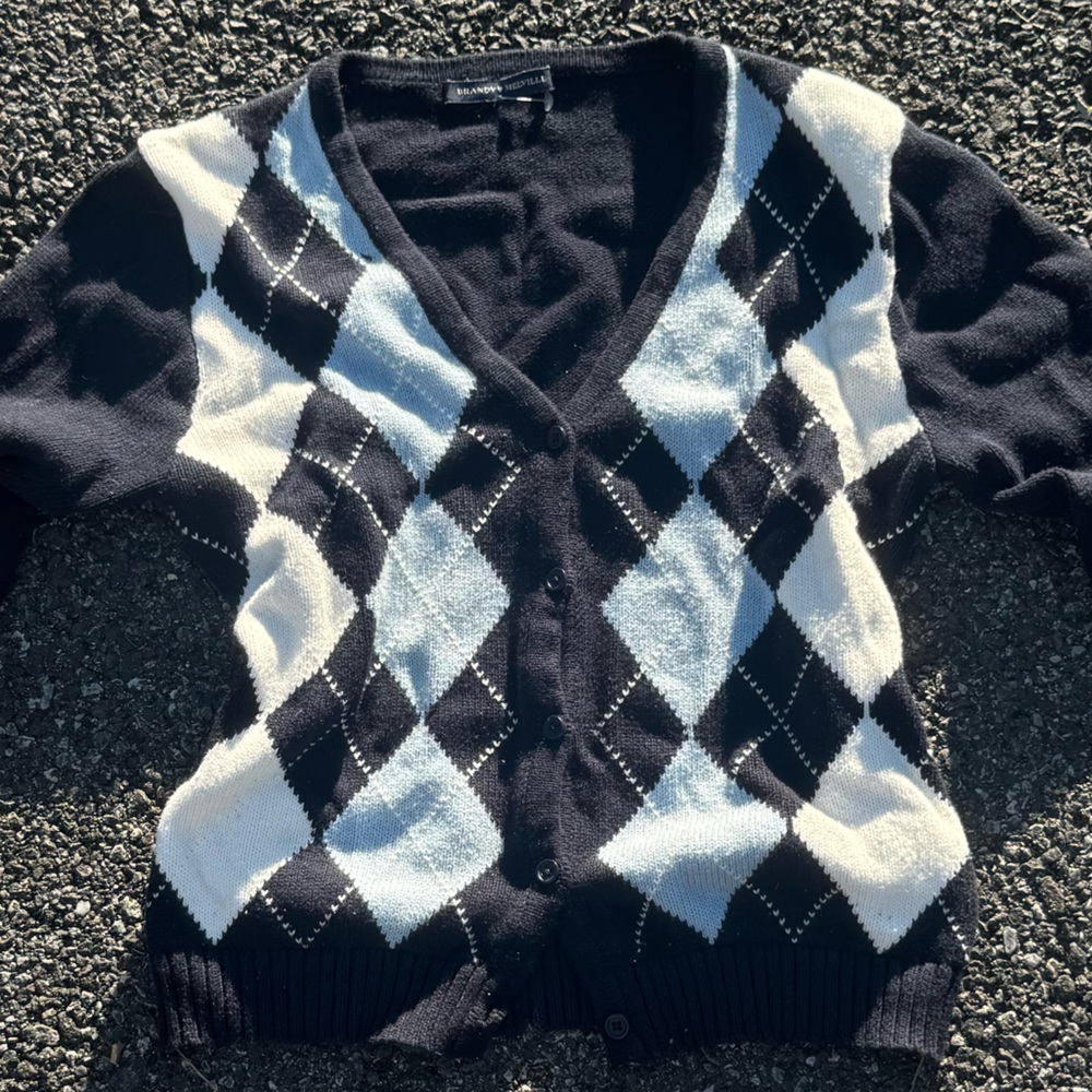 Brandy Melville Black Knit Sweater